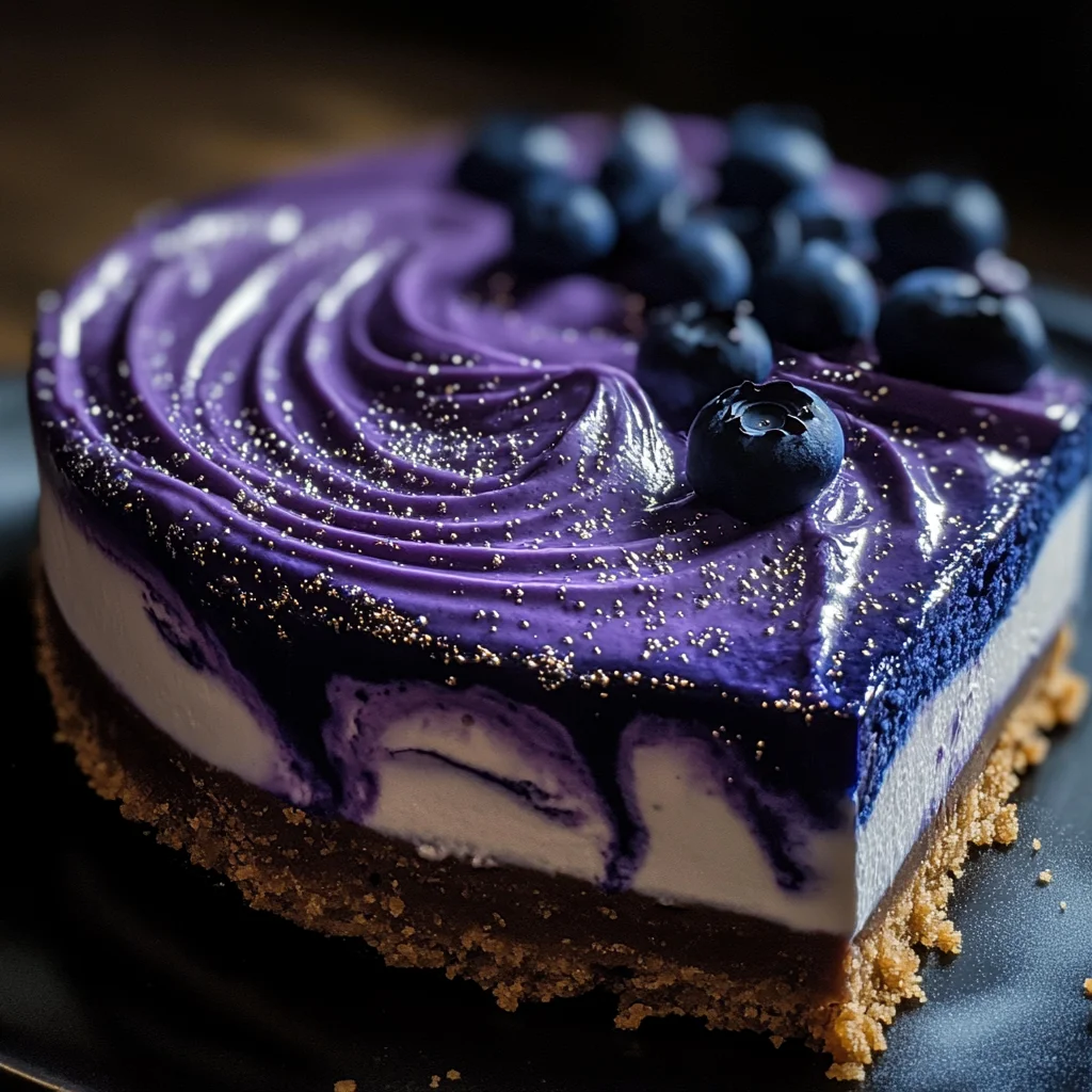 Ravenclaw Midnight Blueberry Cheesecake