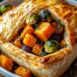 Roasted Autumn Vegetable Pot Pies
