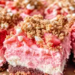 Strawberry Crunch Brownies