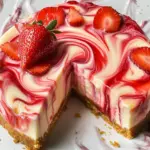 Strawberry Swirl Cheesecake Recipe