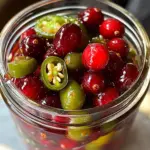 Sweet & Spicy Cranberry Jalapeño Cowboy Candy:1Amazing Treat