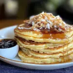 coconut cream pancakes