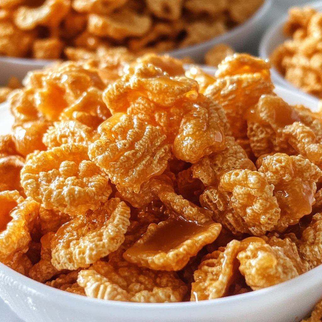 Best Easy Caramel Crispix Recipe