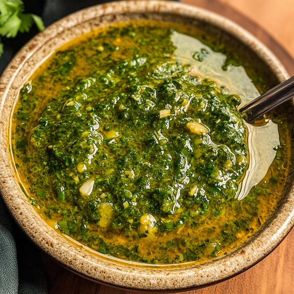Chermoula (North African Cilantro Parsley Sauce)