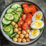 Chickpea & Egg Power Bowl