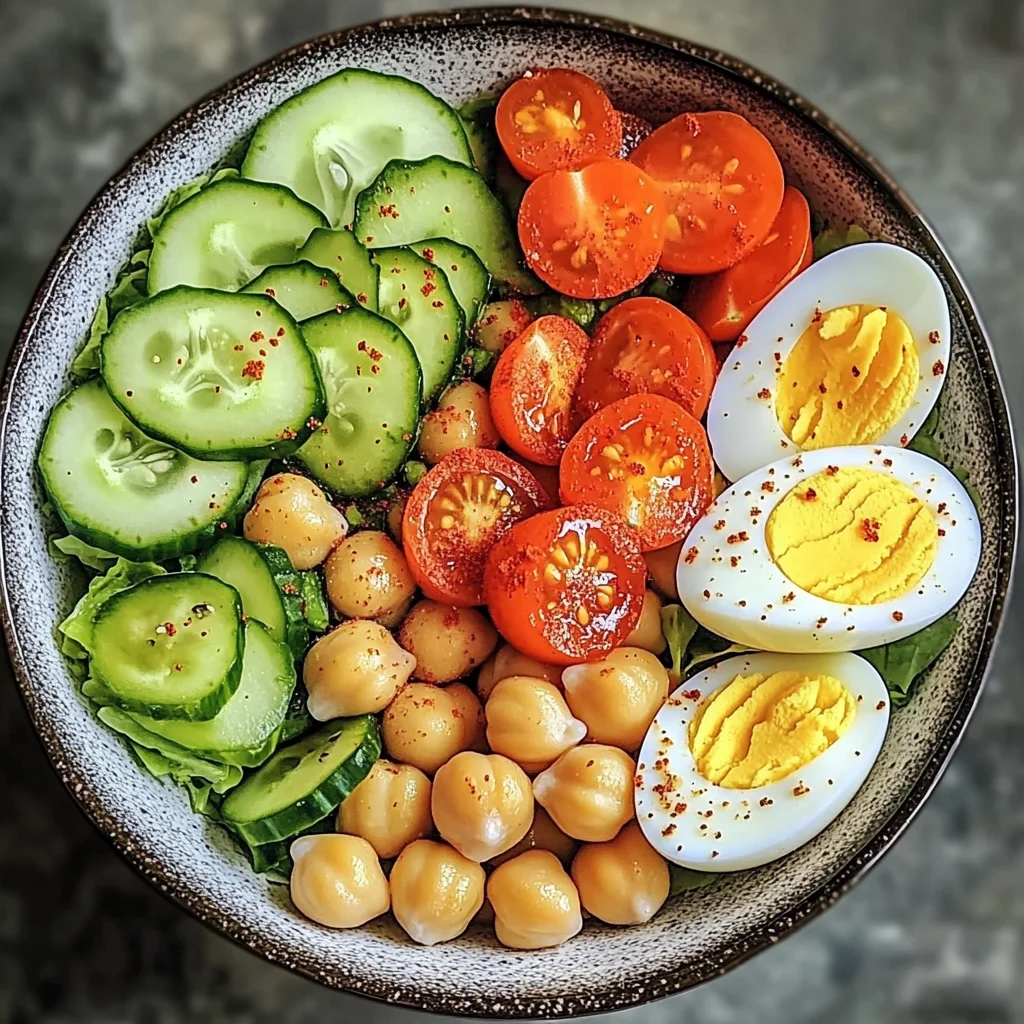 Chickpea & Egg Power Bowl