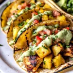 Chili Lime Chicken Tacos with Grilled Pineapple Salsa
