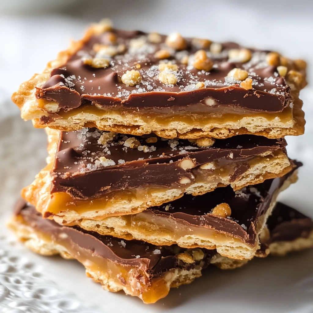 Christmas Crack - Saltine Cracker Toffee