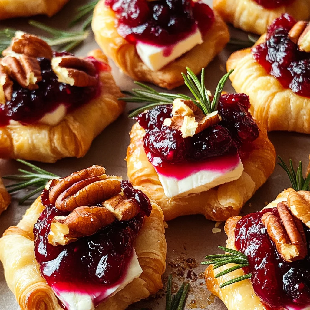 Cranberry Brie Bites
