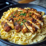 Creamy Cajun Chicken Linguine