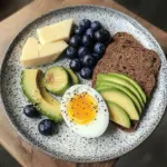 Creamy Soft-Boiled Egg Breakfast Plate