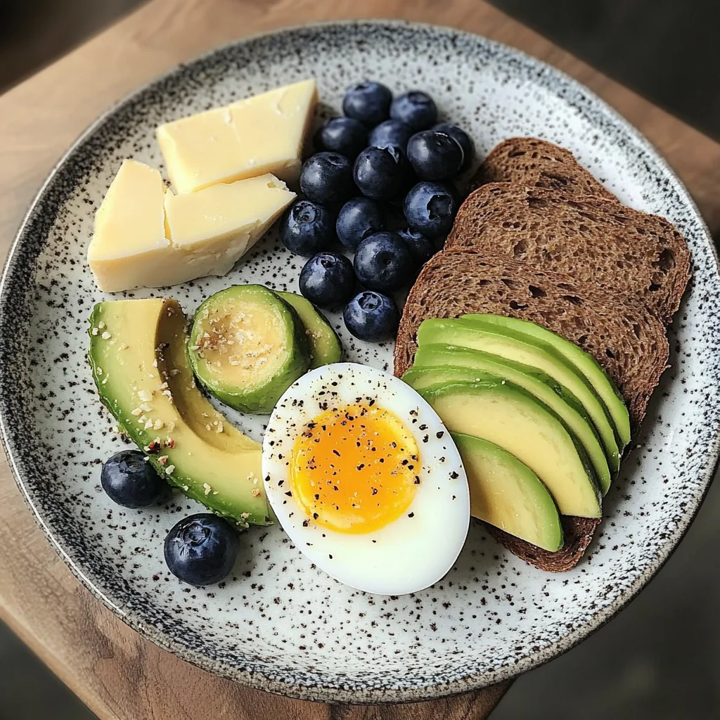 Creamy Soft-Boiled Egg Breakfast Plate