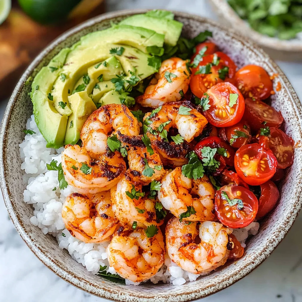 Fiesta Shrimp Rice Bowl