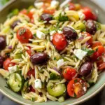 Greek Orzo Pasta Salad