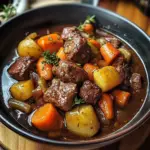Hearty Beef Stew with Root Vegetables
