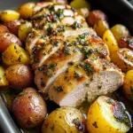Herb-Roasted Chicken Breast with Baby Potatoes