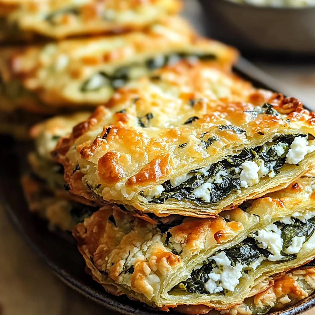 Mediterranean Spinach and Feta Crisps