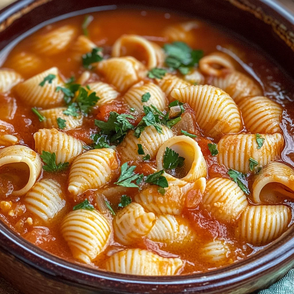 Mexican Sopa de Conchas