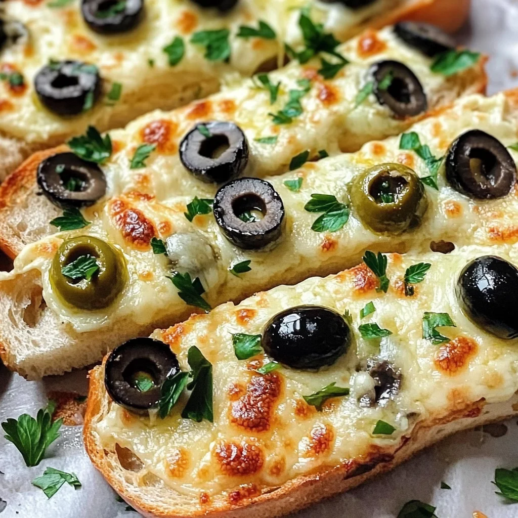 Olive Cheese Bread