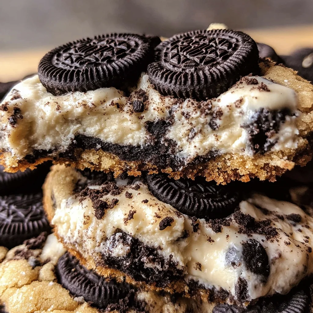 Oreo Cheesecake Cookies