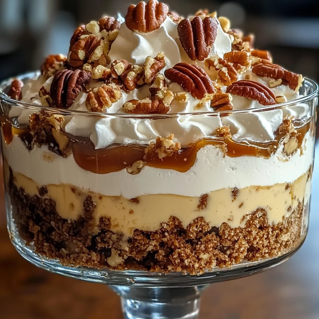Pecan Pie Cheesecake Trifle