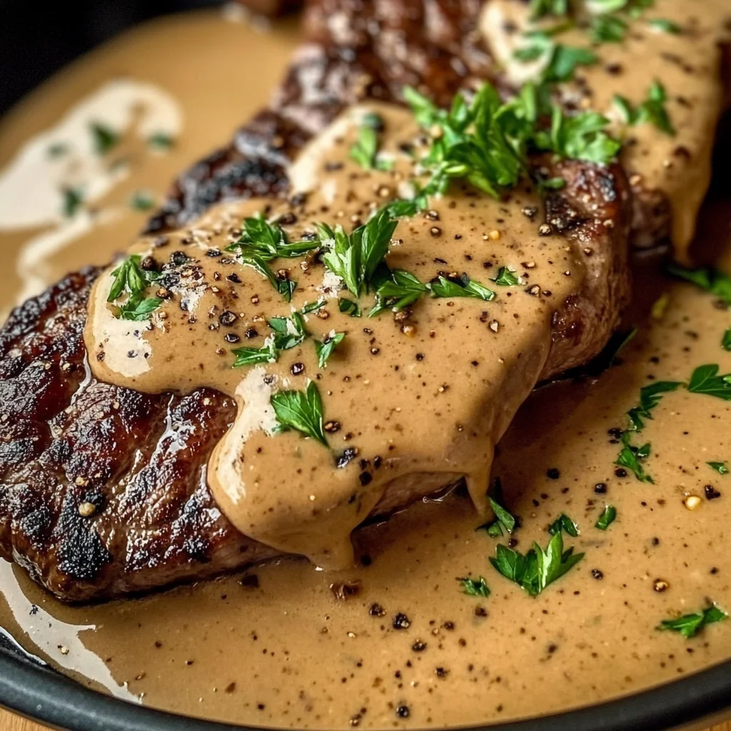 Peppercorn Sauce Recipe for Steak, Chicken, or Pasta