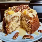 Pineapple Pecan Cream Cheese Pound Cake