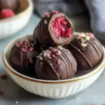 Raspberry Chocolate Truffles