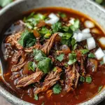 Savory Mexican Birria Crockpot Recipe Easy Delicious