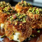 Savory Pistachio-Crusted Brie Bites: A Gourmet Delight