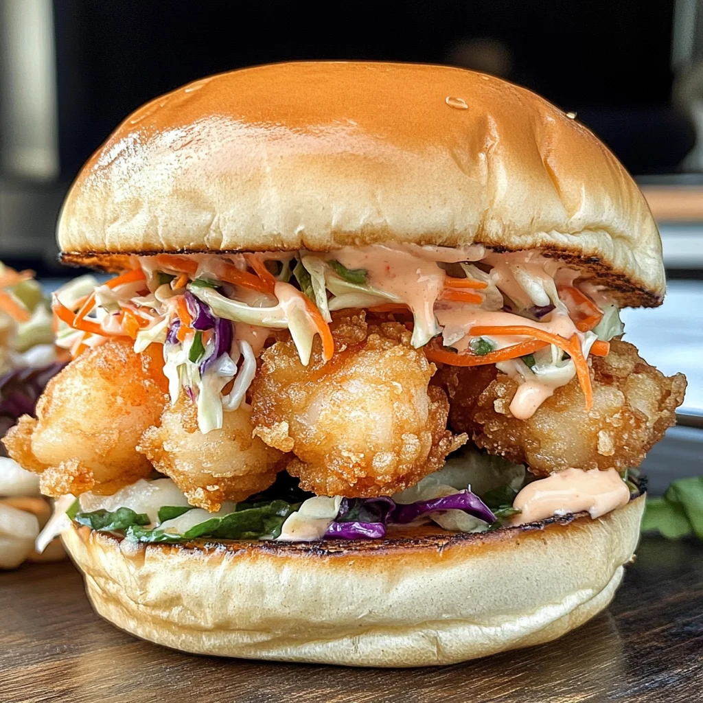 Shrimp Tempura Burger