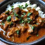 Slow-Cooked Lamb Rogan Josh with Kashmiri Chili and Yogurt