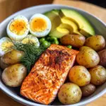 Spiced Salmon & Dill Potato Power Bowl