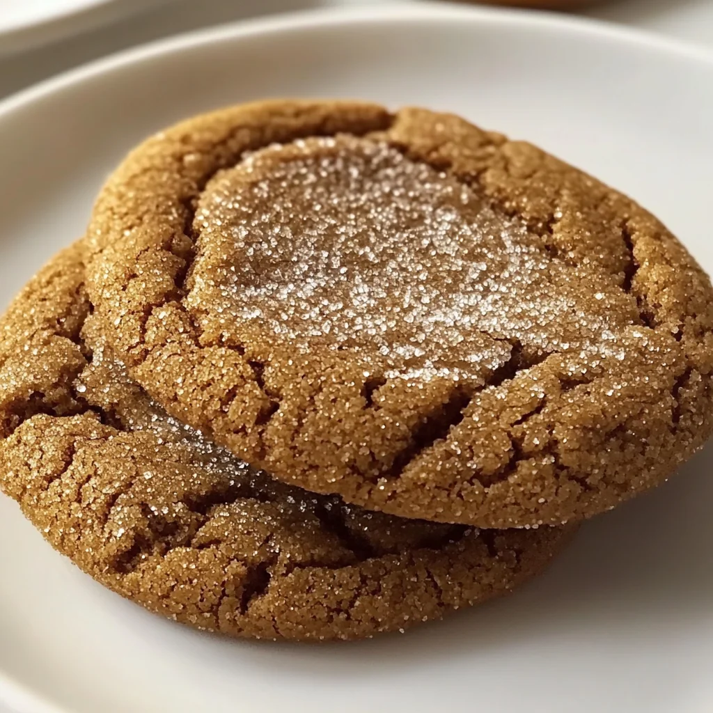 Tasty Chewy Chai Spiced Molasses Cookies