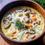 The BEST Mushroom Soup Recipe