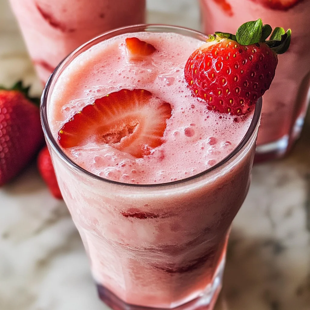 Agua de Fresa