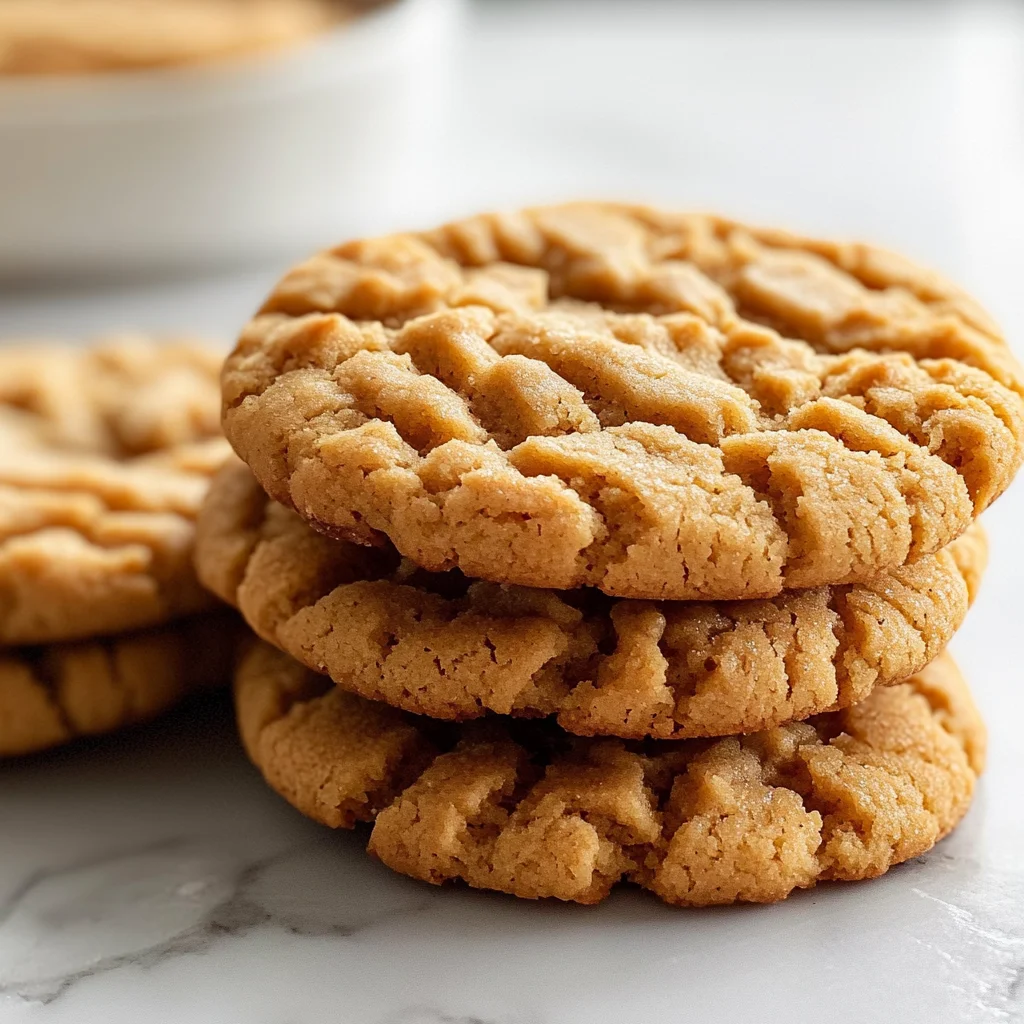 Amazing 5 Healthy Peanut Butter Cookies