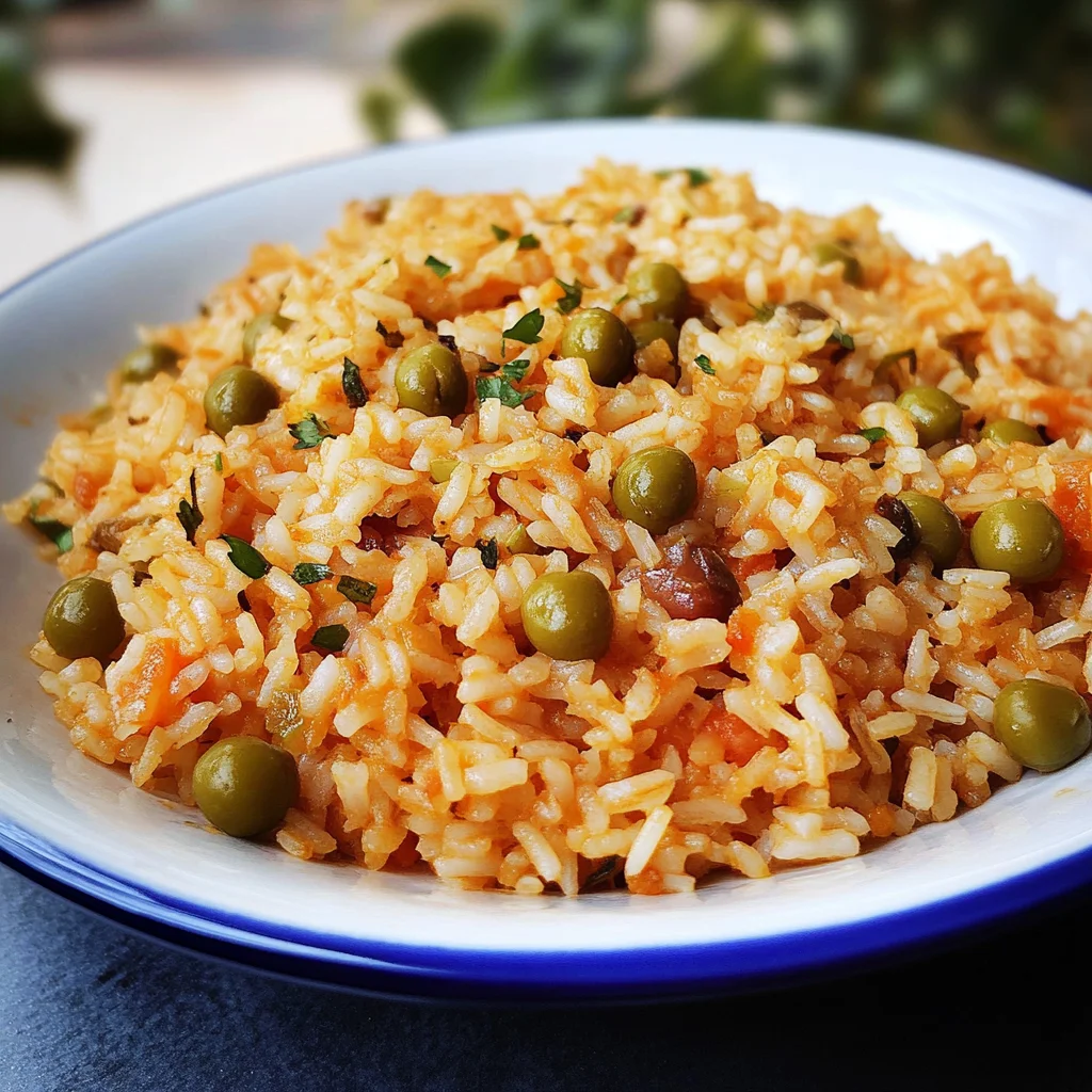 Arroz Con Gandules (Puerto Rican Rice with Pigeon Peas)
