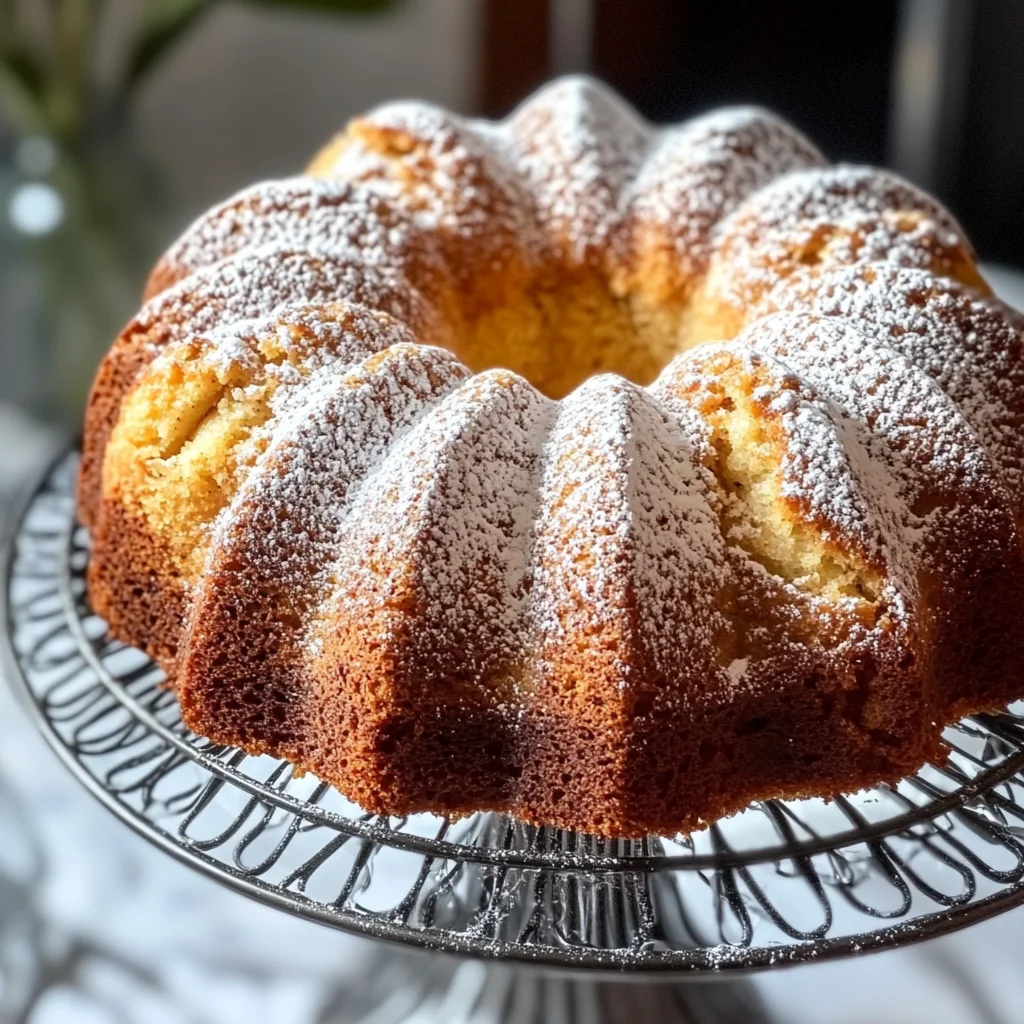 Banana Bread Bundt Cake