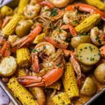 Cajun Seafood Boil with Garlic Butter Sauce