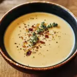 Caramelized Onion Roasted Garlic Bisque