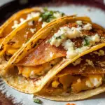 Cheesy Potato Tacos (Tacos de Papa)