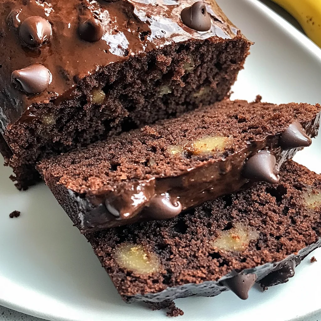 Chocolate Banana Bread