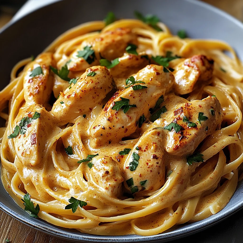 Cowboy Butter Chicken Linguine