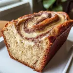 Cream Cheese Cinnamon Swirl Banana Bread