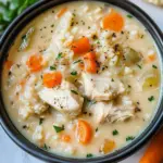 Creamy Chicken and Rice Soup