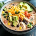Crockpot White Chicken Chili – Easy, Creamy & Hearty