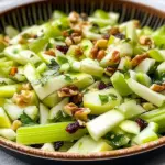 Crunch Salad with Celery and Green Apple