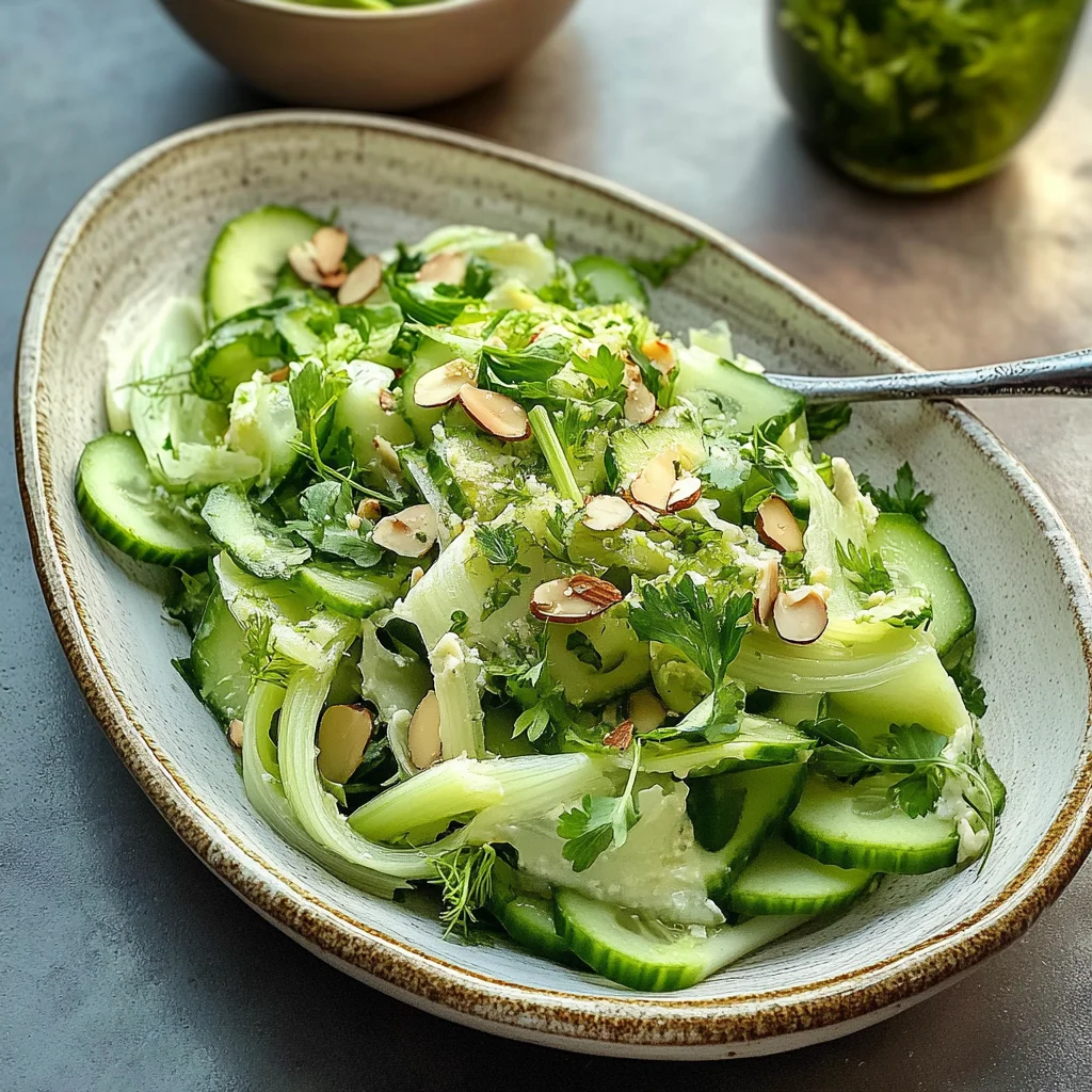 Cucumber Celery Salad