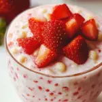 Easy 4-ingredient Strawberry Sago